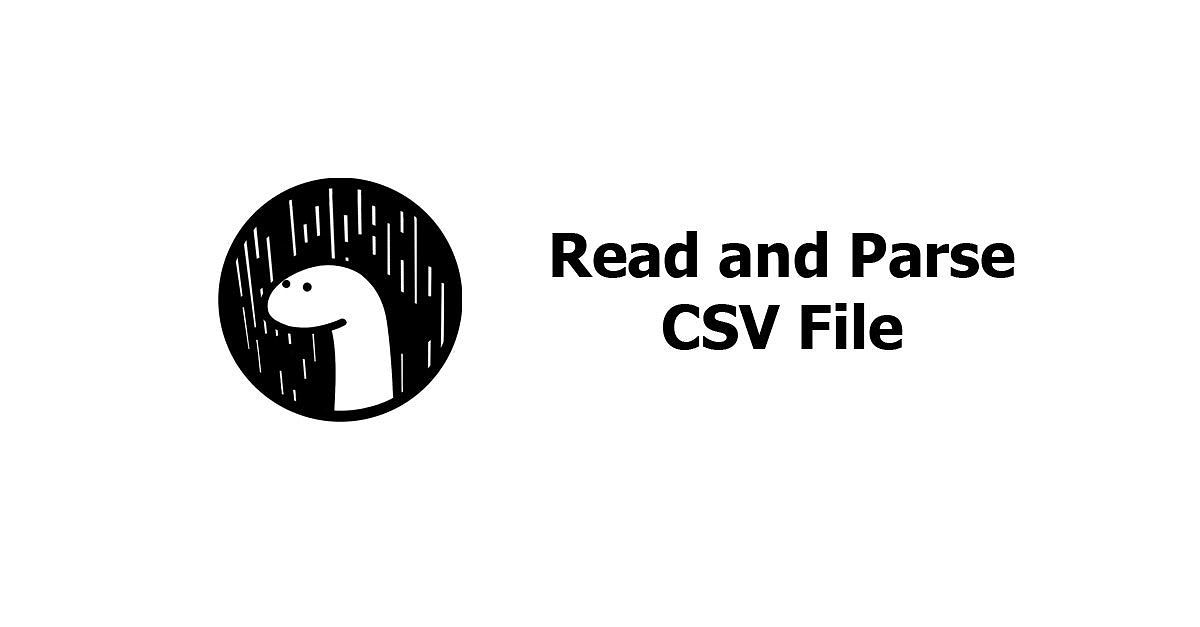Deno - Read and Parse CSV File Examples