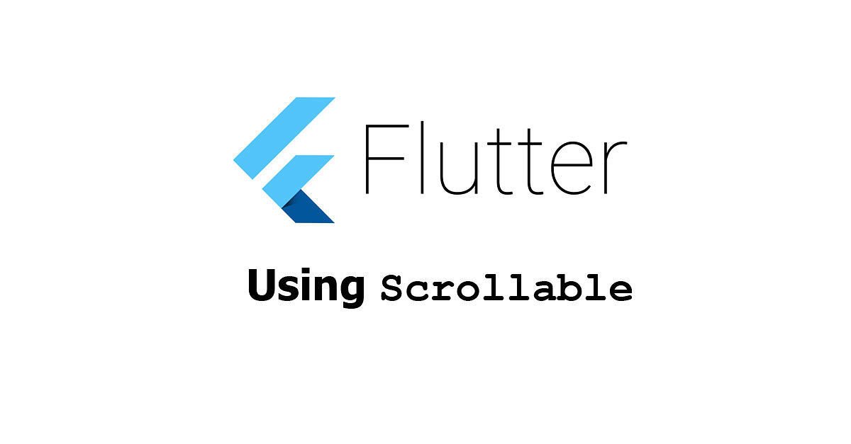 Flutter - Using Scrollbar Widget Example