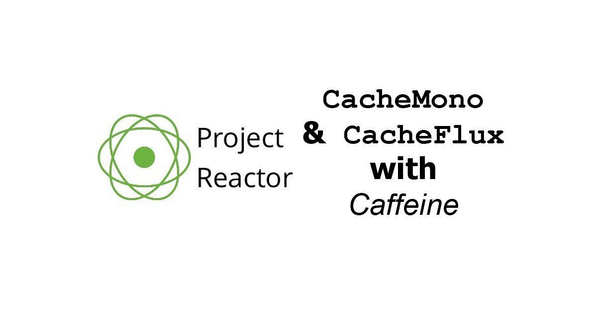 Project Reactor - CacheMono & CacheFlux with Caffeine Examples