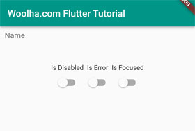 Flutter - Text Field - InputDecoration.collapsed