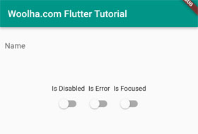 Flutter - Text Field - InputBorder.none
